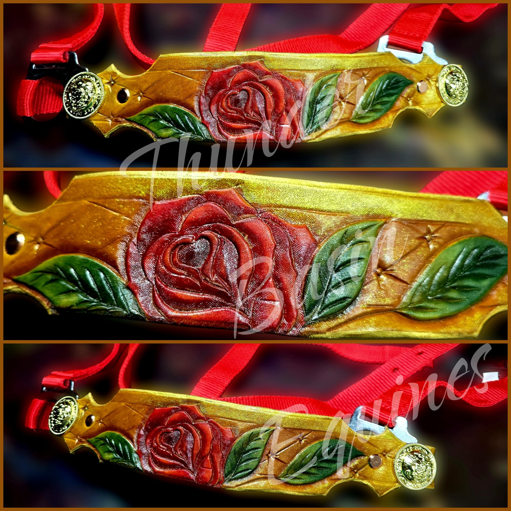 Belle Red Halter