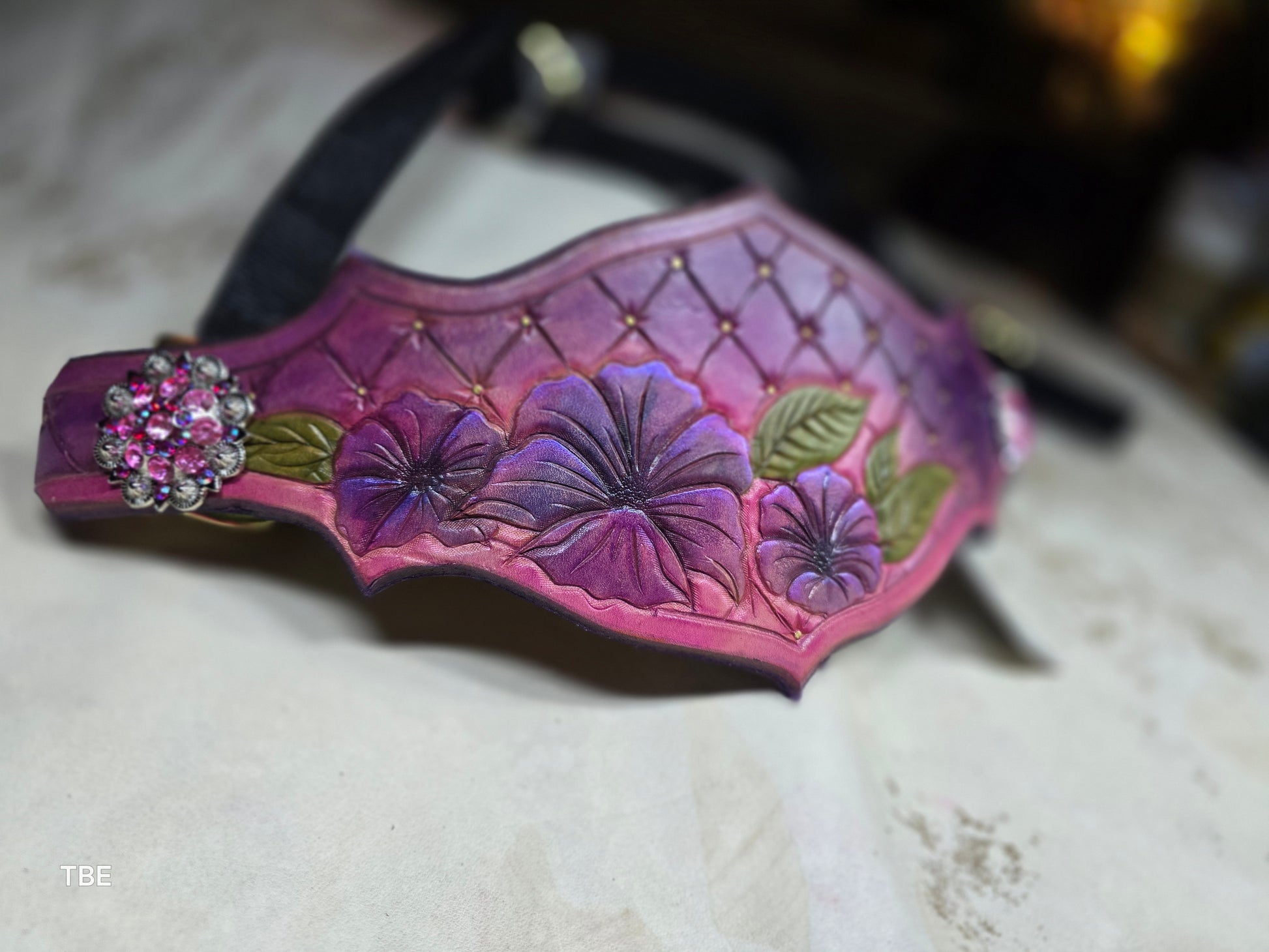 Princess Bronc Halter Nosebands (or bitless sidepull nosebands) Rapunzel - w/halter