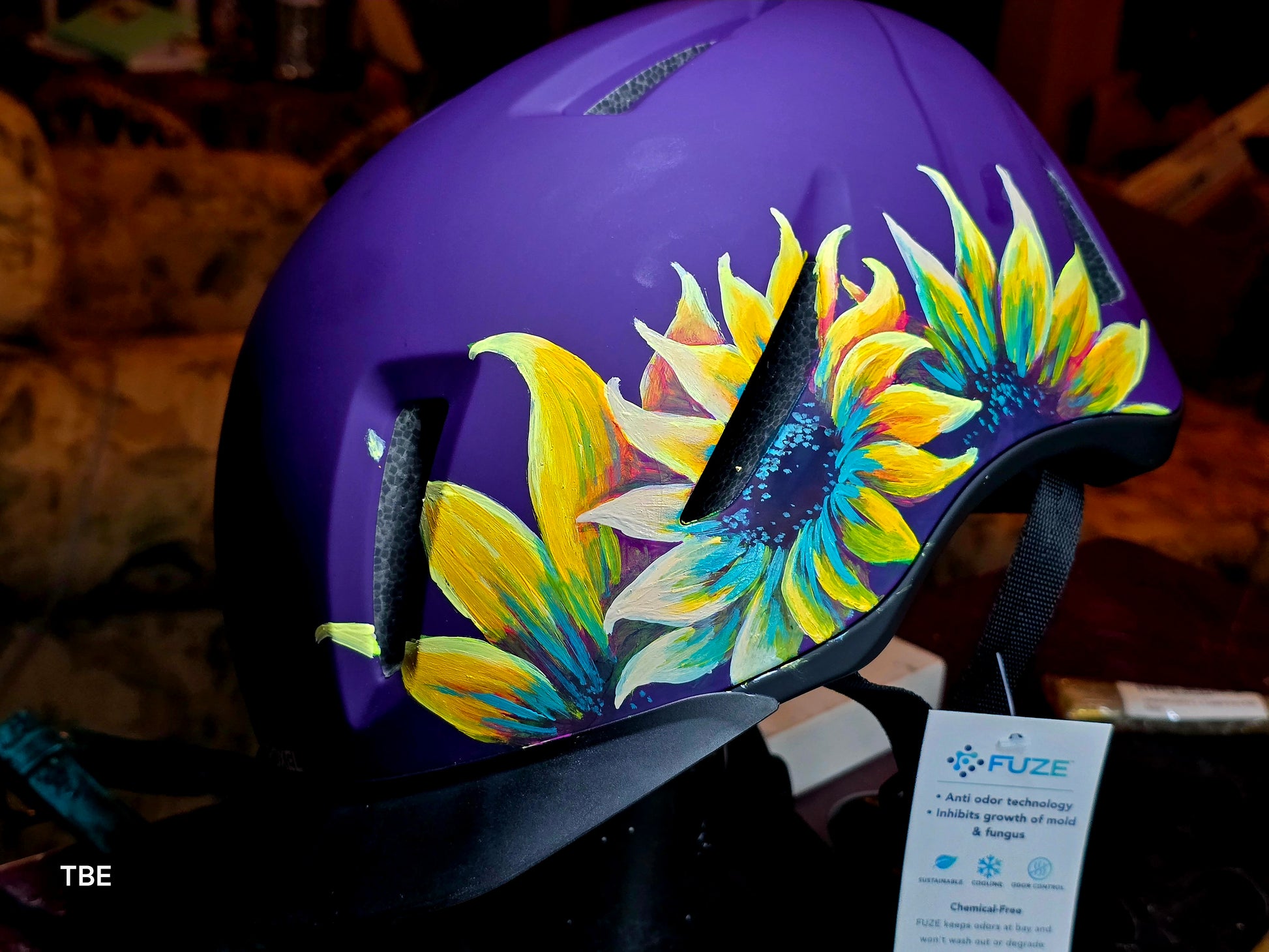 Sunflower Troxel Helmet Medium