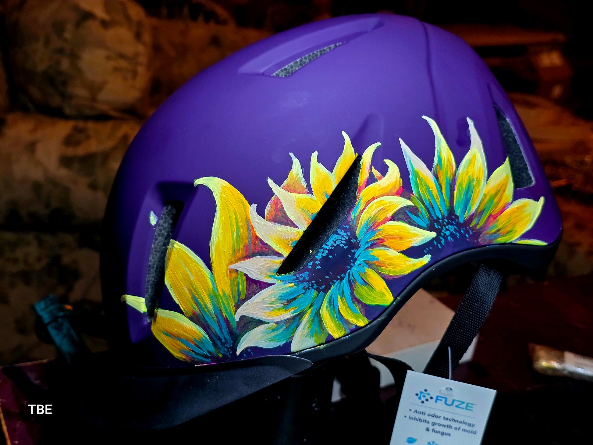 Sunflower Troxel Helmet Medium