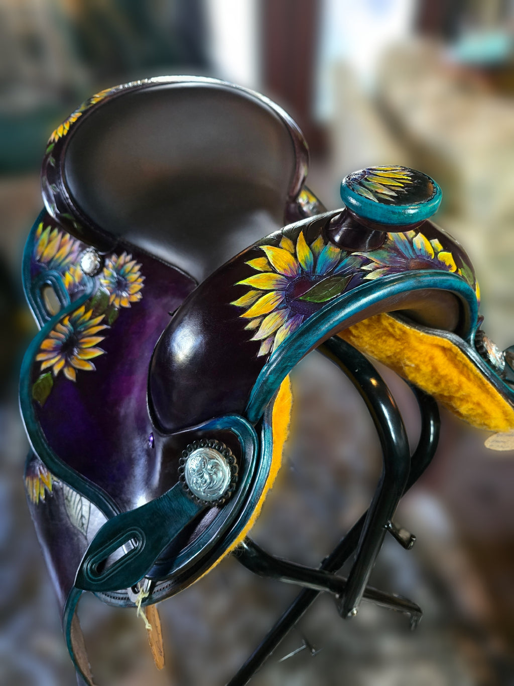 Demo DP Saddlery Canyon Sunflower S4