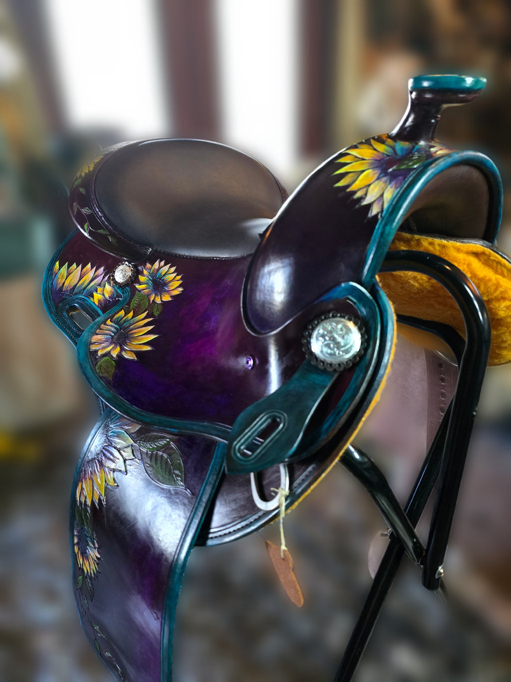 Demo DP Saddlery Canyon Sunflower S4